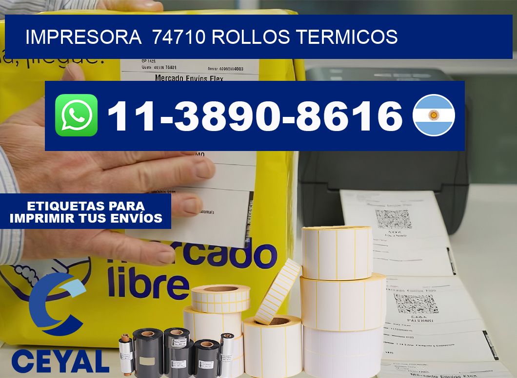 impresora  74710 rollos termicos