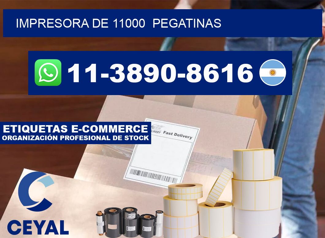 impresora de 11000  pegatinas