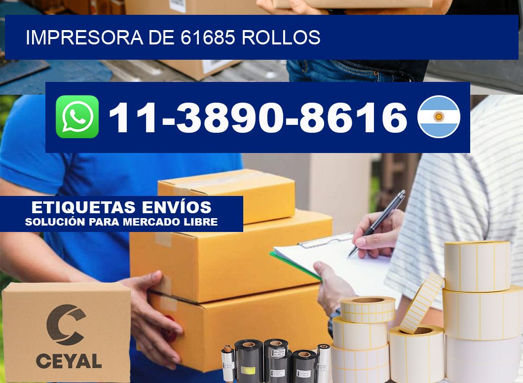 impresora de 61685 rollos