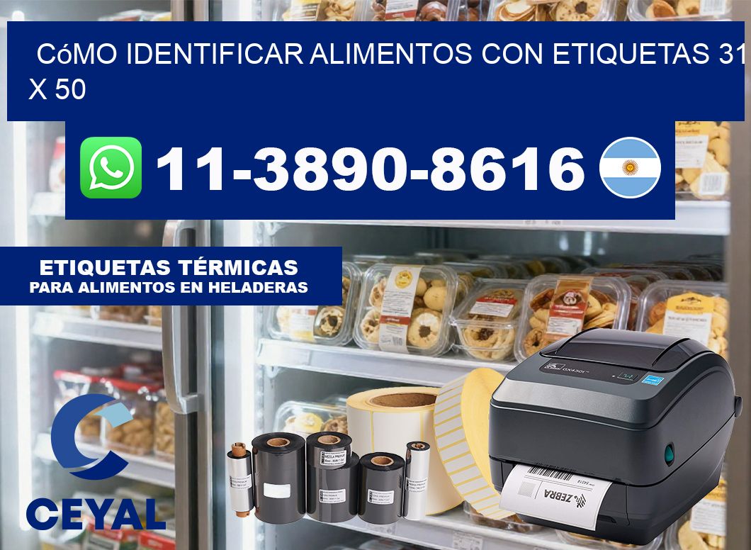 Cómo identificar alimentos con etiquetas 31 x 50