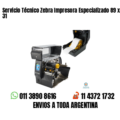 Servicio Técnico Zebra Impresora Especializado 89 x 31