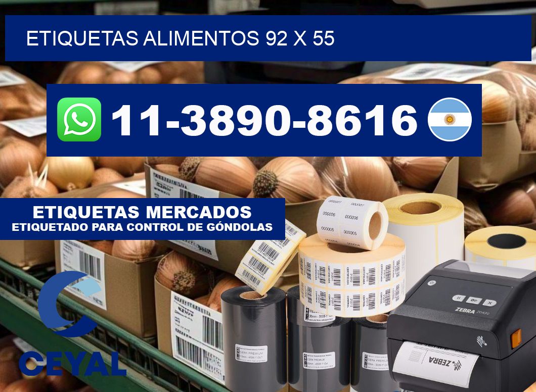 etiquetas alimentos 92 x 55