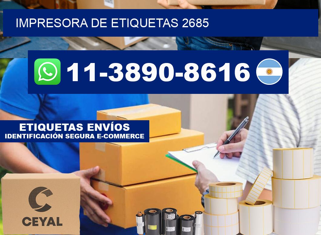 impresora de etiquetas 2685