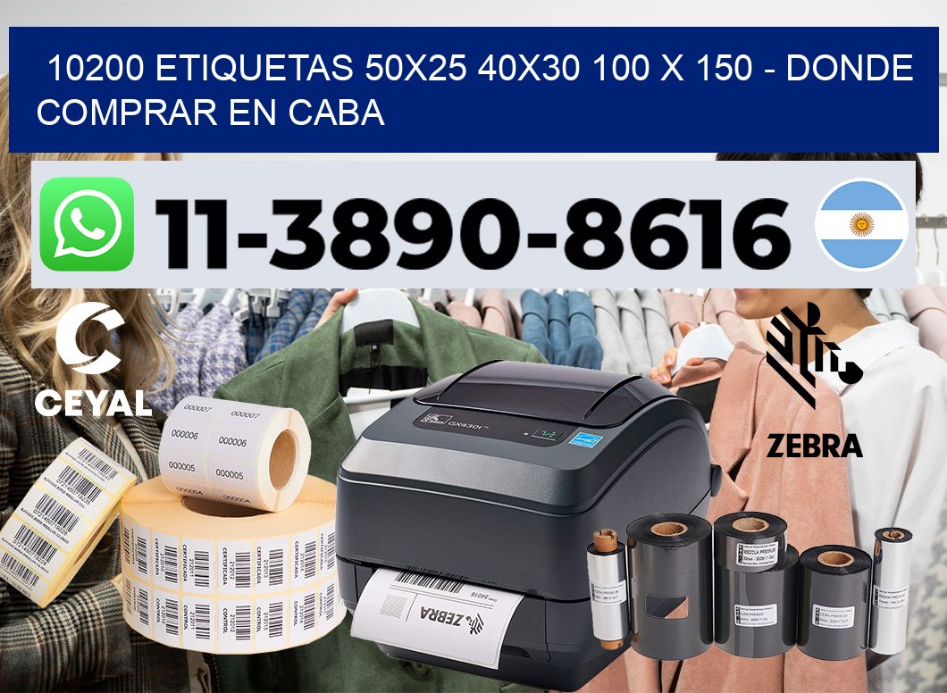 10200 etiquetas 50×25 40×30 100 x 150 – Donde Comprar en Caba