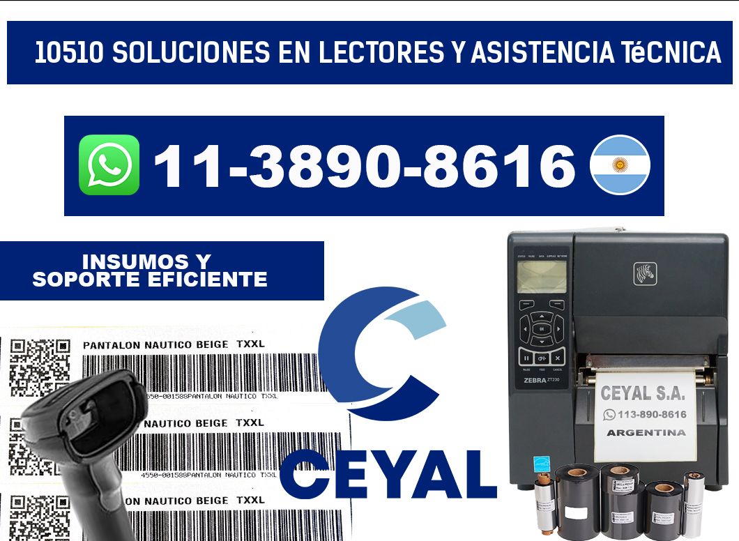 10510 Soluciones en Lectores y Asistencia Técnica