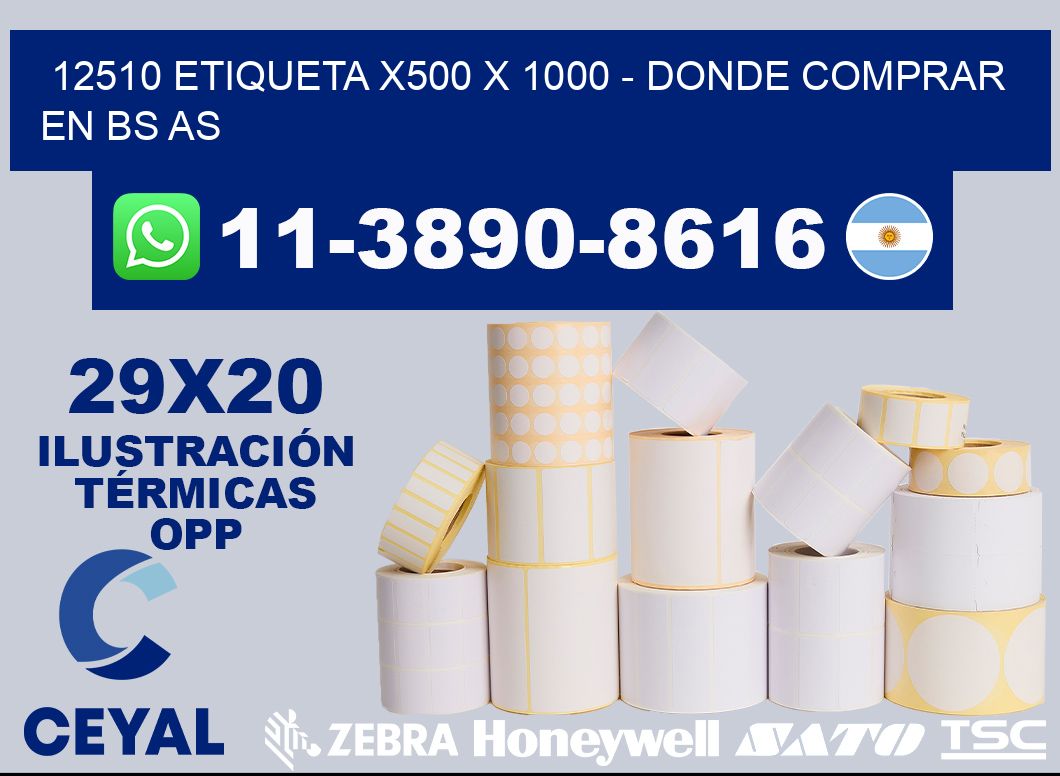 12510 etiqueta x500 x 1000 - Donde Comprar en bs as
