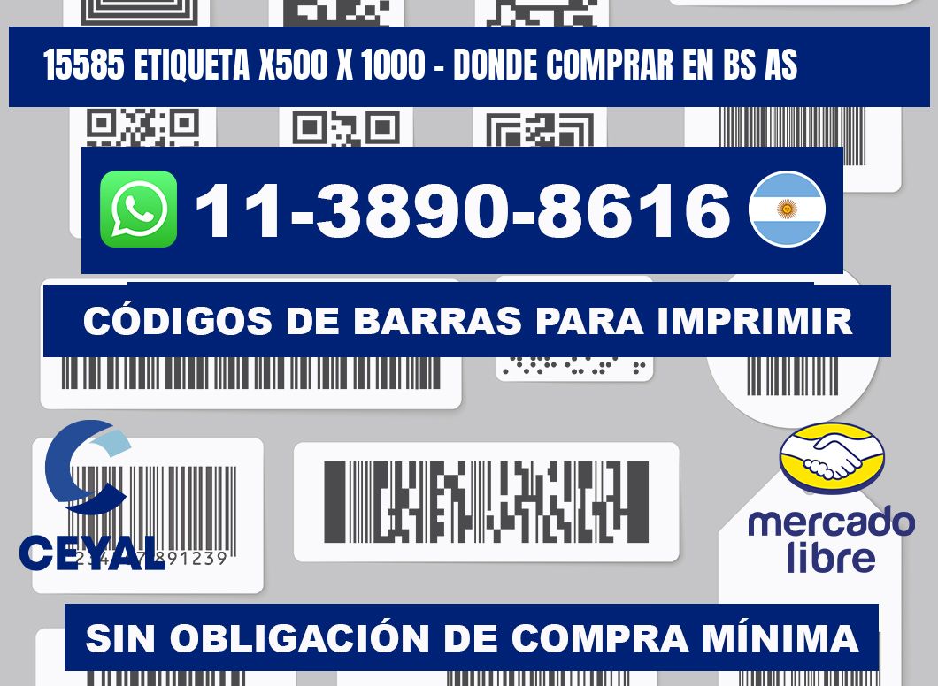 15585 etiqueta x500 x 1000 - Donde Comprar en bs as