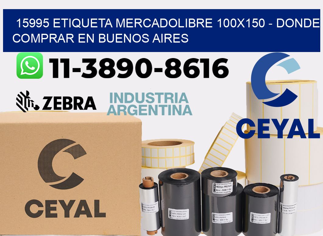 15995 etiqueta MercadoLibre 100x150 - Donde Comprar en Buenos Aires