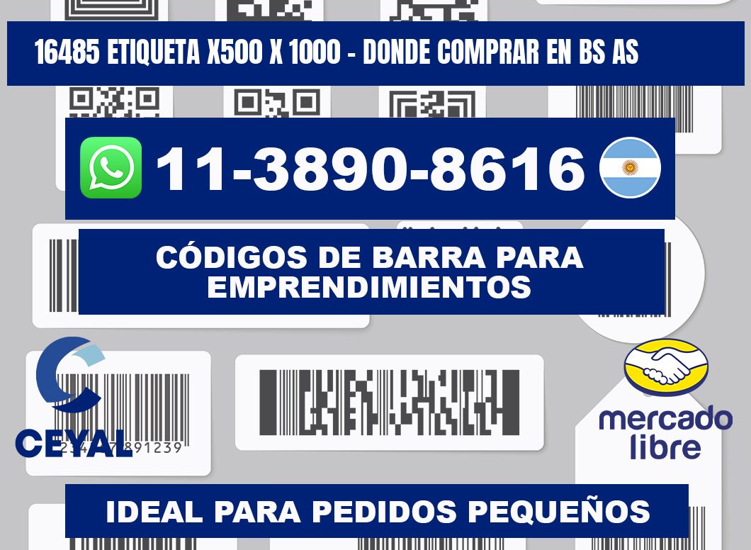 16485 etiqueta x500 x 1000 - Donde Comprar en bs as