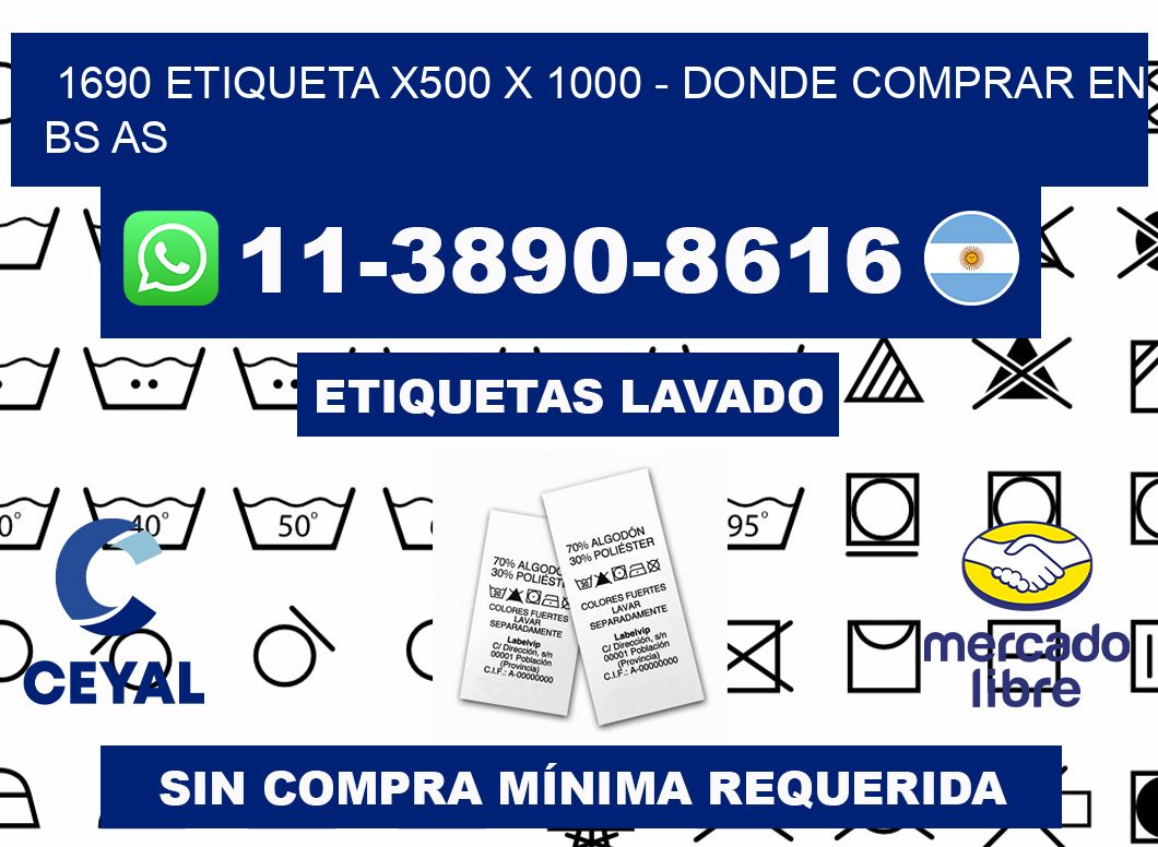 1690 etiqueta x500 x 1000 - Donde Comprar en bs as