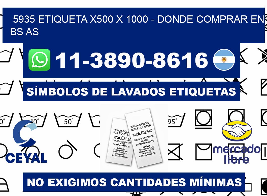 5935 etiqueta x500 x 1000 - Donde Comprar en bs as