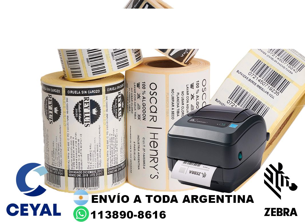 Comprar códigos de barras 52 x 58 donde están soluciones etiquetado!