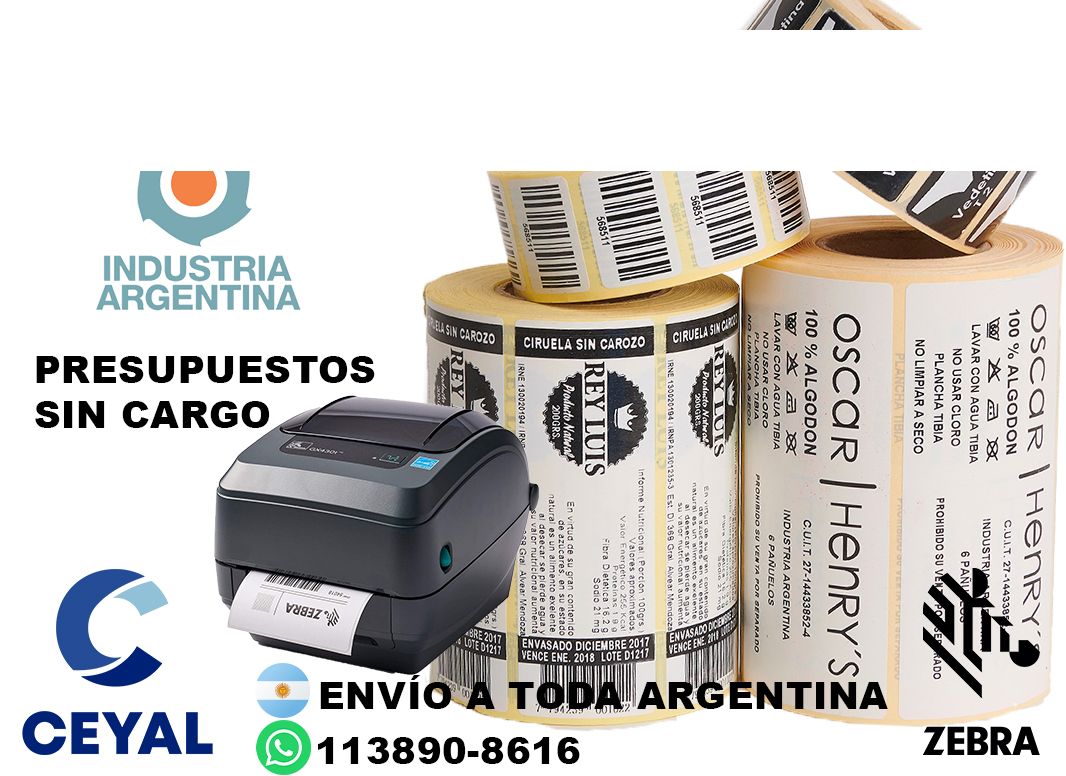 Donde Comprar etiquetas 65 x 47 LINIERS? Buenos Aires - Stock permanente