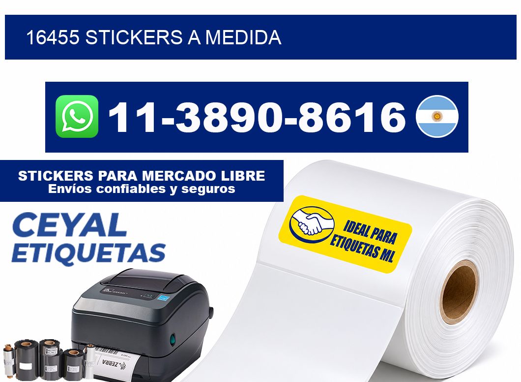 16455 stickers a medida