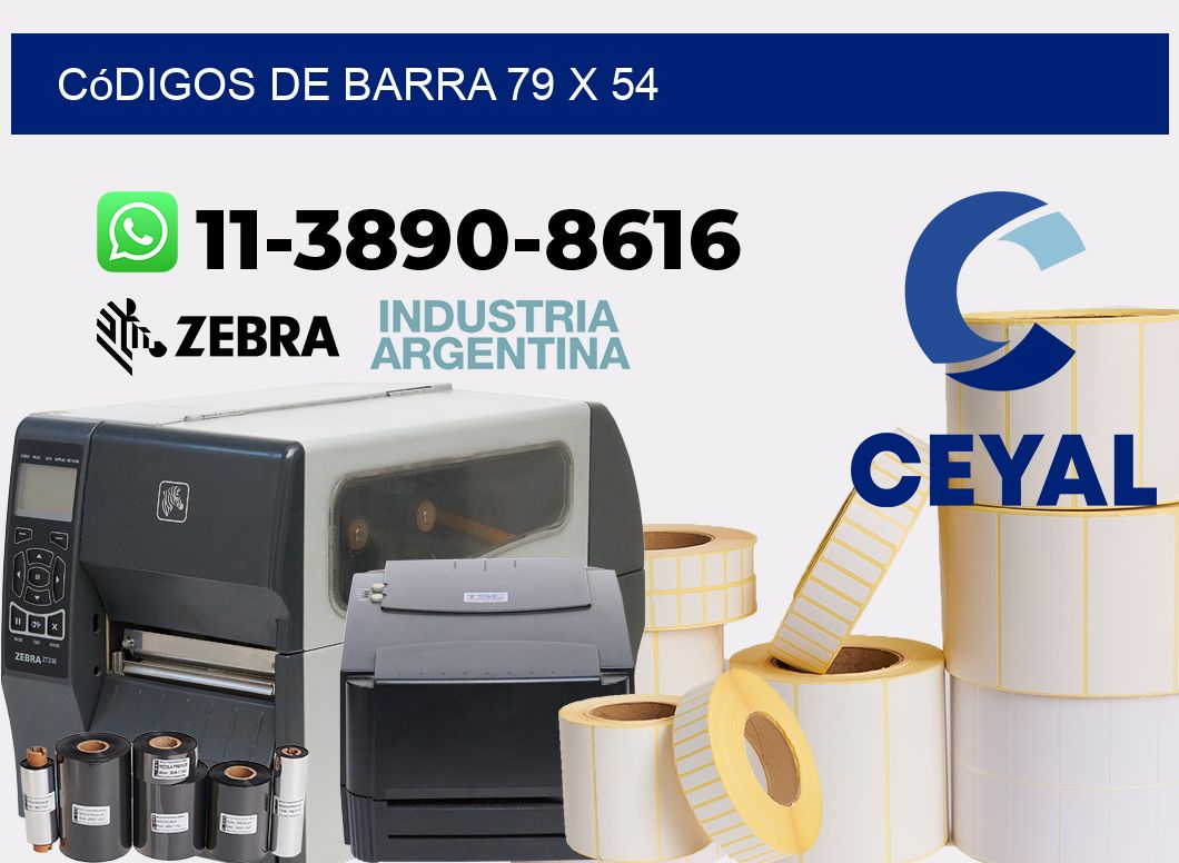 códigos de barra 79 x 54