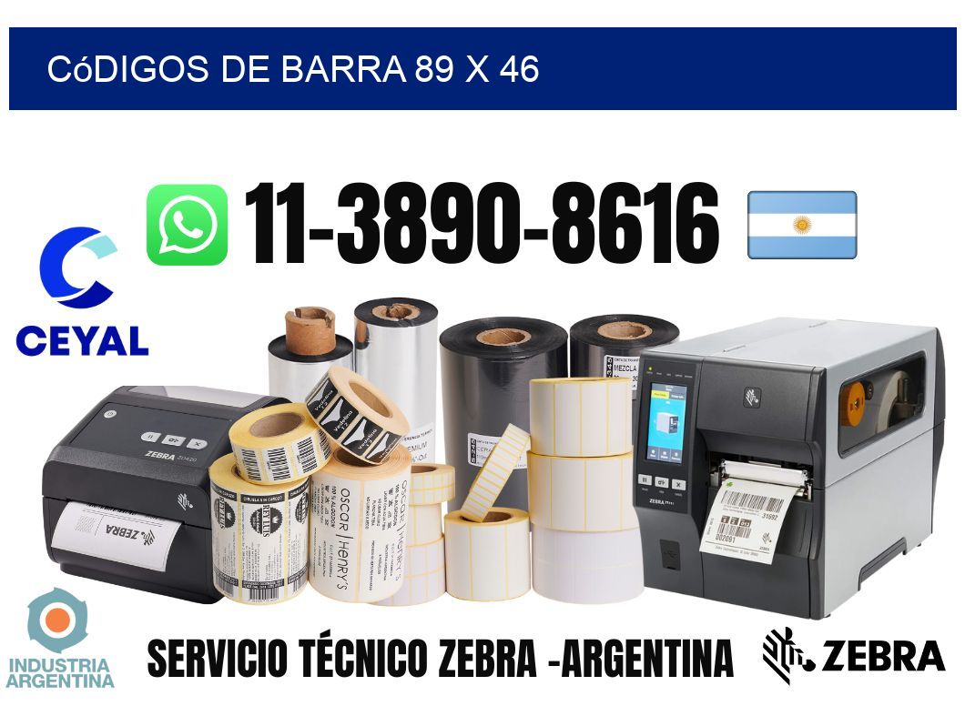 códigos de barra 89 x 46