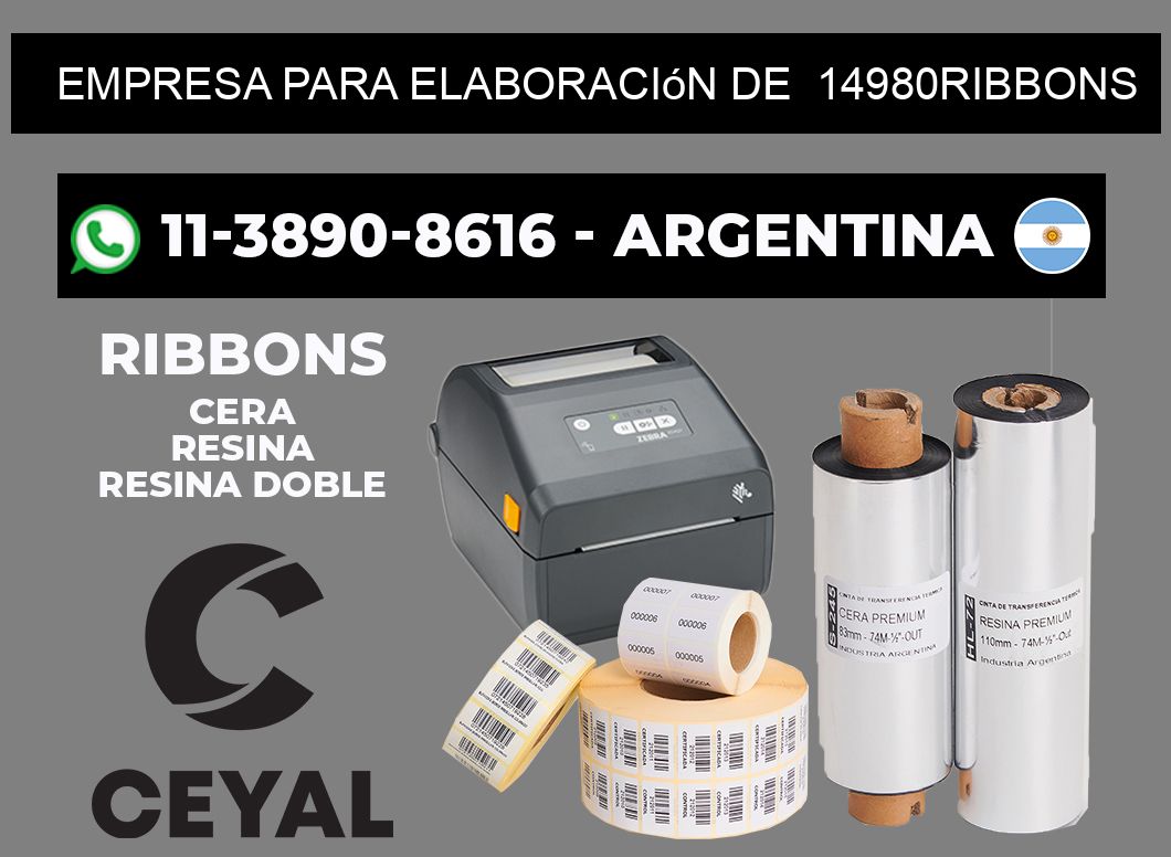 empresa para elaboración de  14980ribbons
