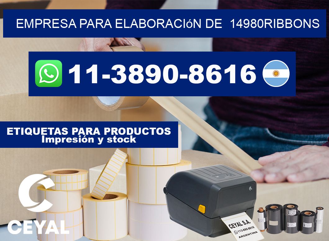 empresa para elaboración de  14980ribbons
