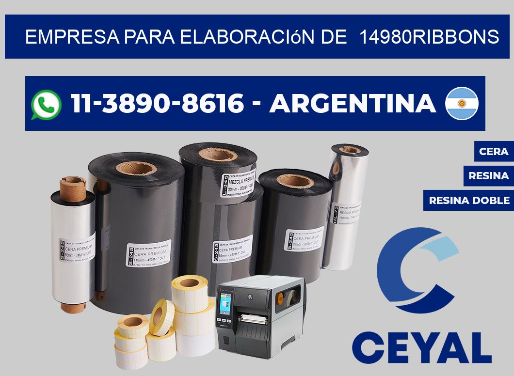 empresa para elaboración de  14980ribbons