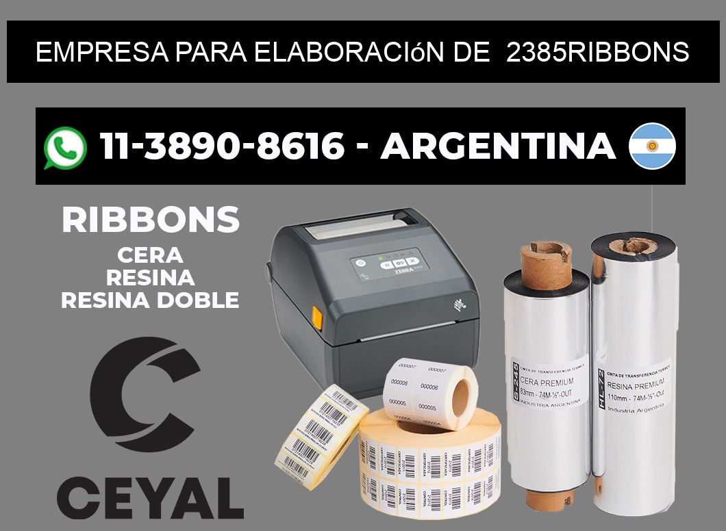 empresa para elaboración de 2385ribbons