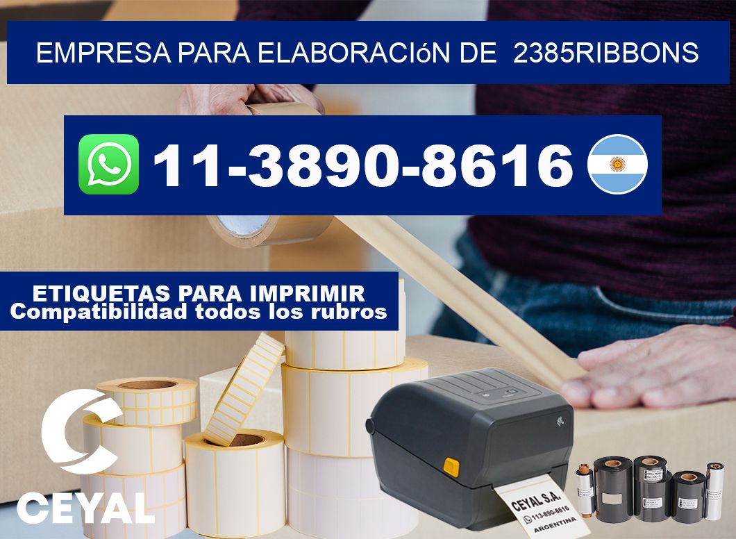 empresa para elaboración de 2385ribbons