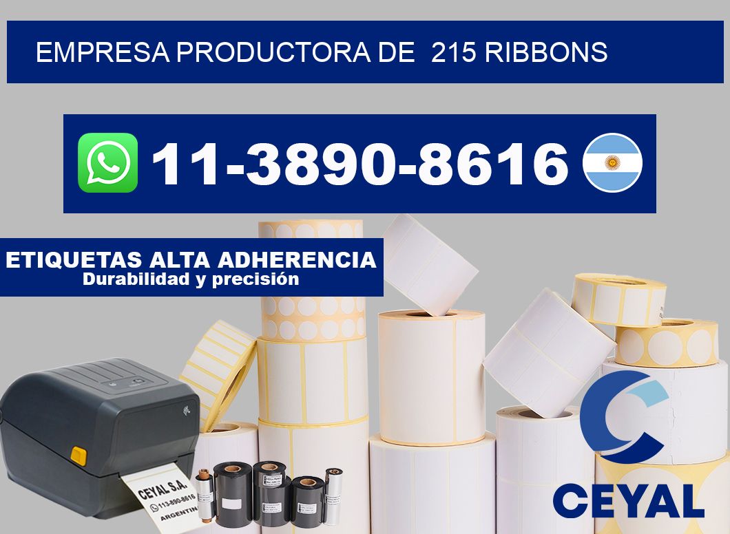 empresa productora de  215 ribbons