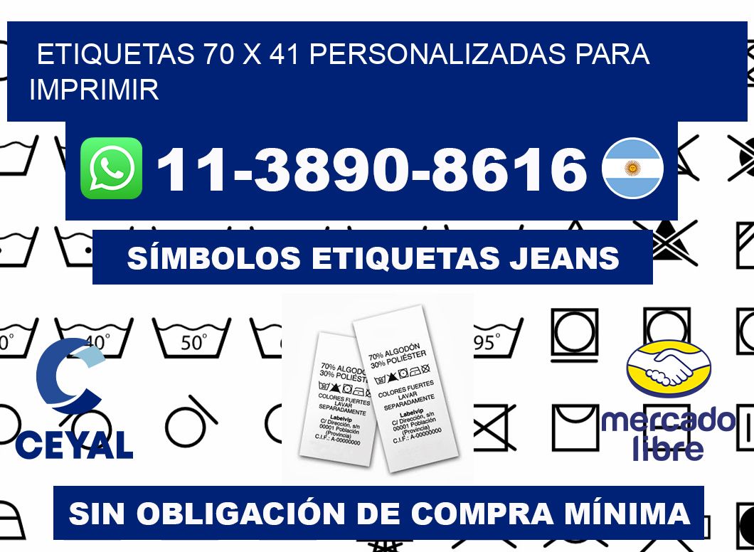 etiquetas 70 x 41 personalizadas para imprimir