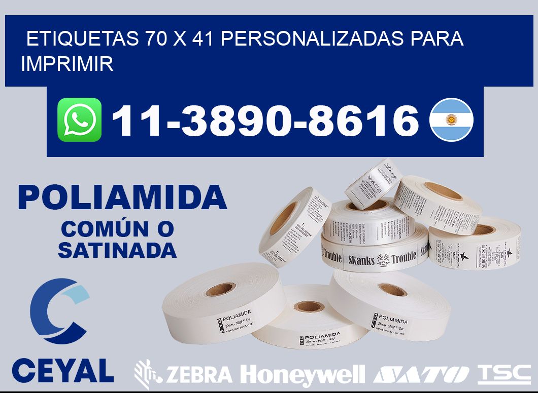 etiquetas 70 x 41 personalizadas para imprimir