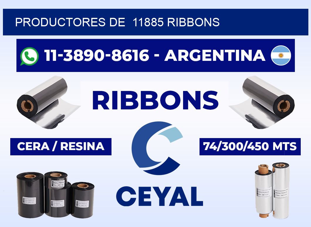 productores de 11885 ribbons