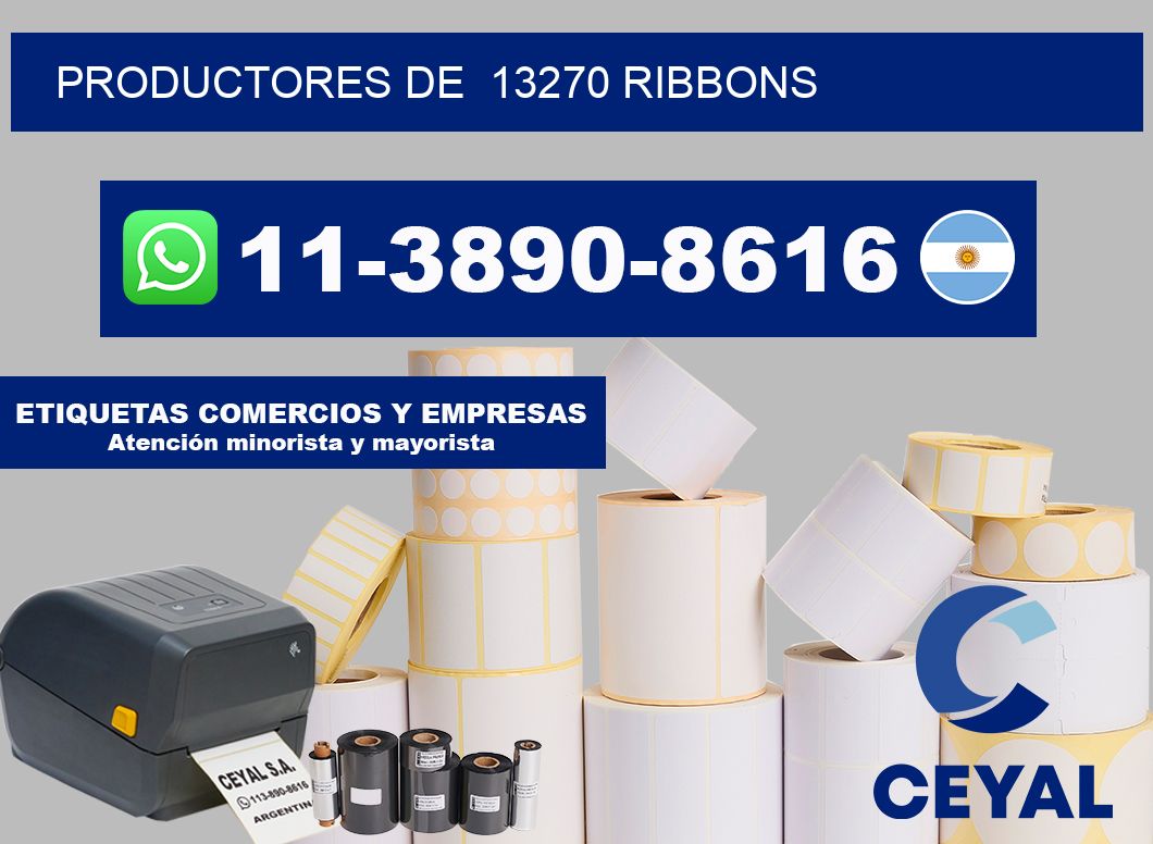 productores de  13270 ribbons