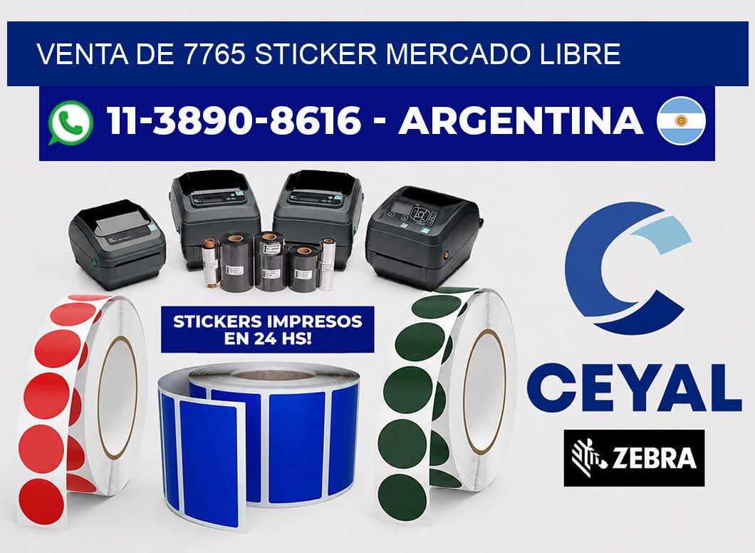 venta de 7765 sticker mercado libre