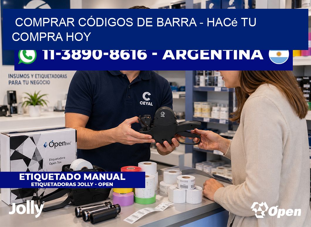 COMPRAR CÓDIGOS DE BARRA – Hacé tu compra hoy
