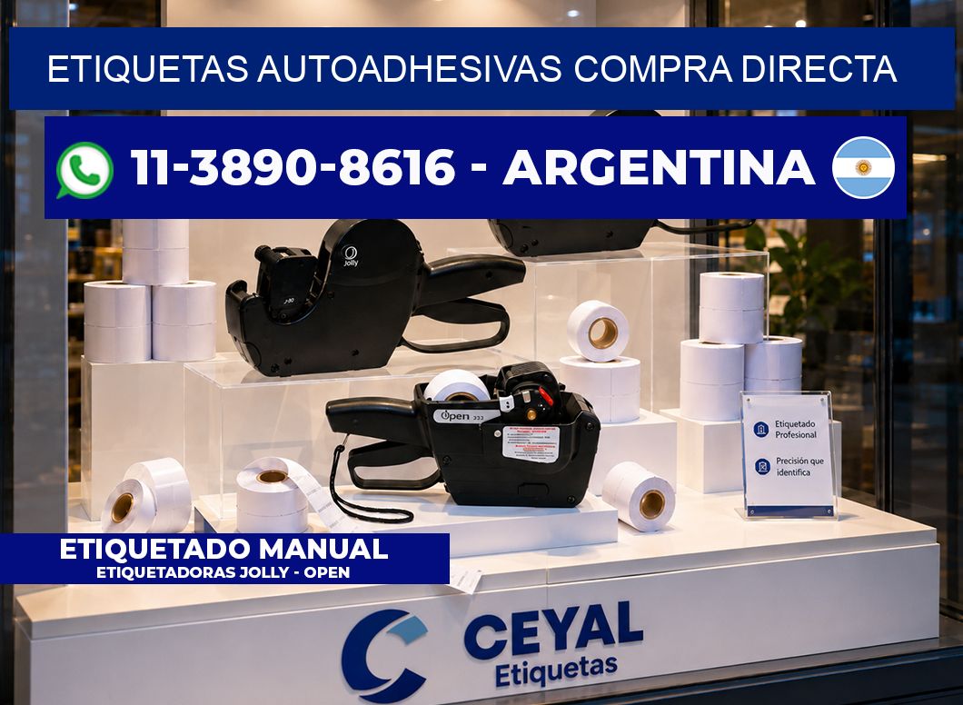 ETIQUETAS AUTOADHESIVAS Compra directa