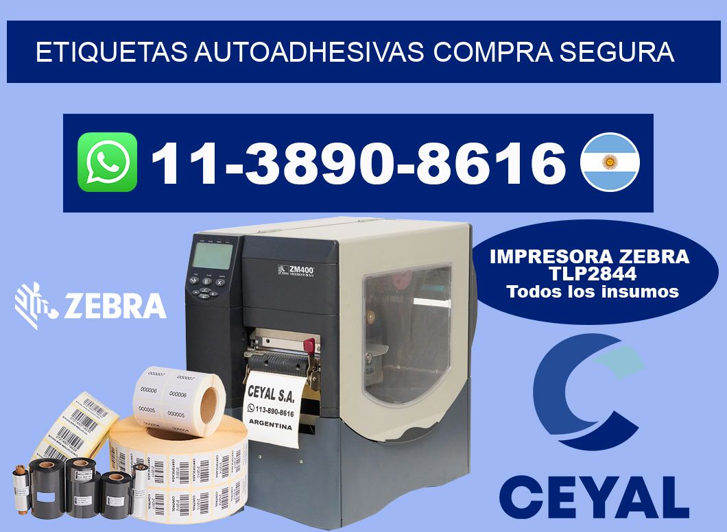 ETIQUETAS AUTOADHESIVAS Compra segura
