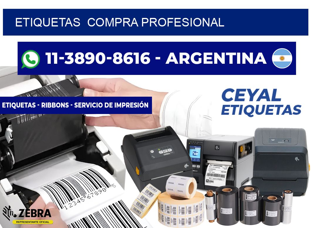 ETIQUETAS  Compra profesional