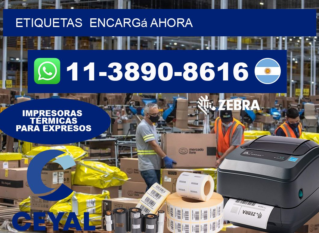 ETIQUETAS  Encargá ahora