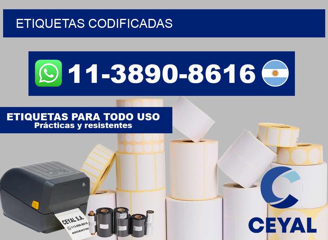 ETIQUETAS codificadas