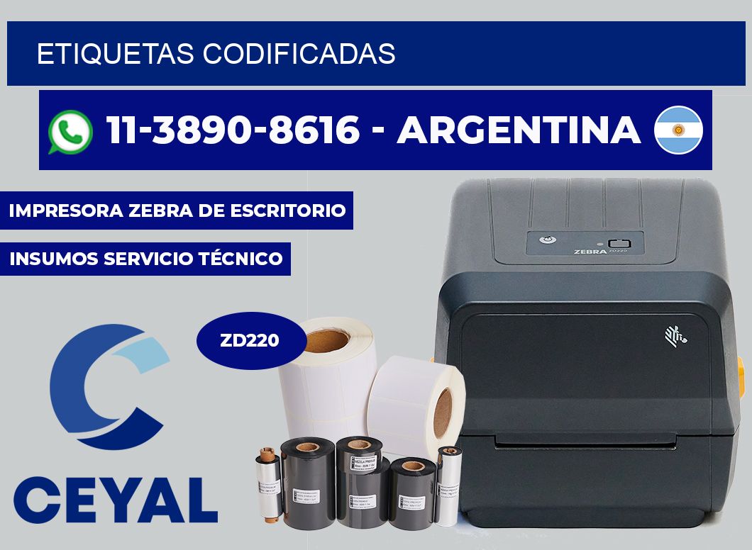 ETIQUETAS codificadas
