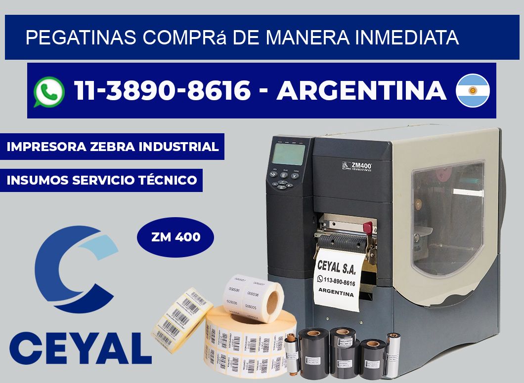PEGATINAS Comprá de manera inmediata