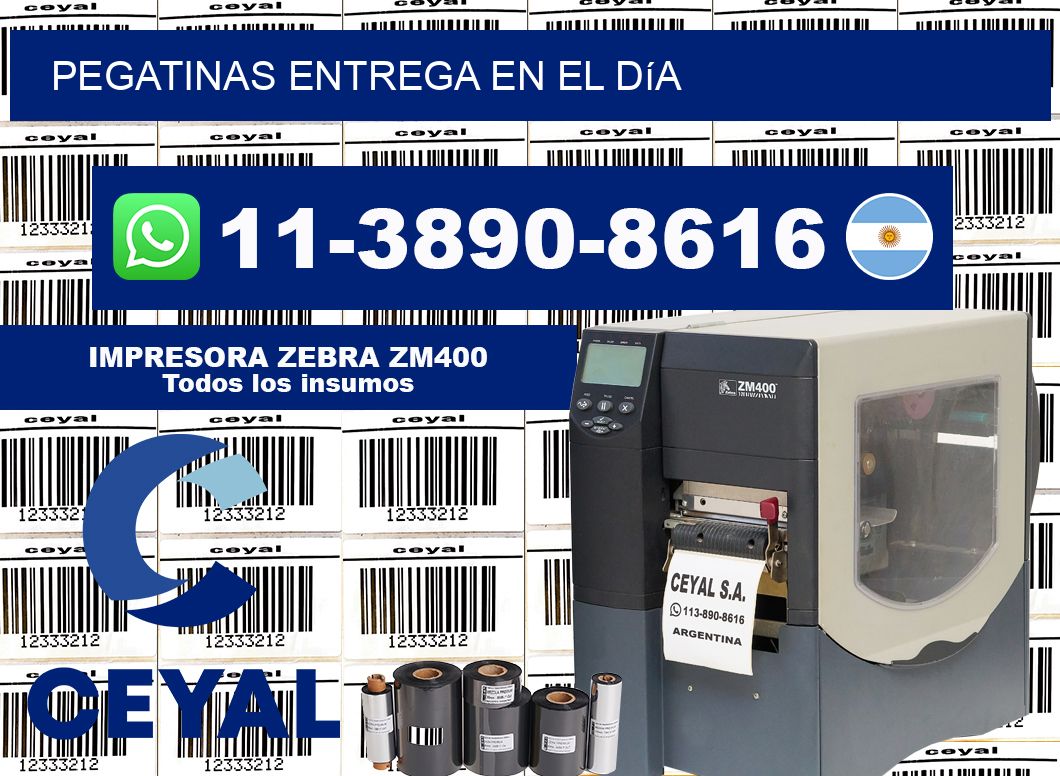 PEGATINAS Entrega en el día
