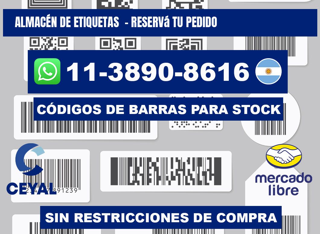 ALMACÉN DE ETIQUETAS - Reservá tu pedido
