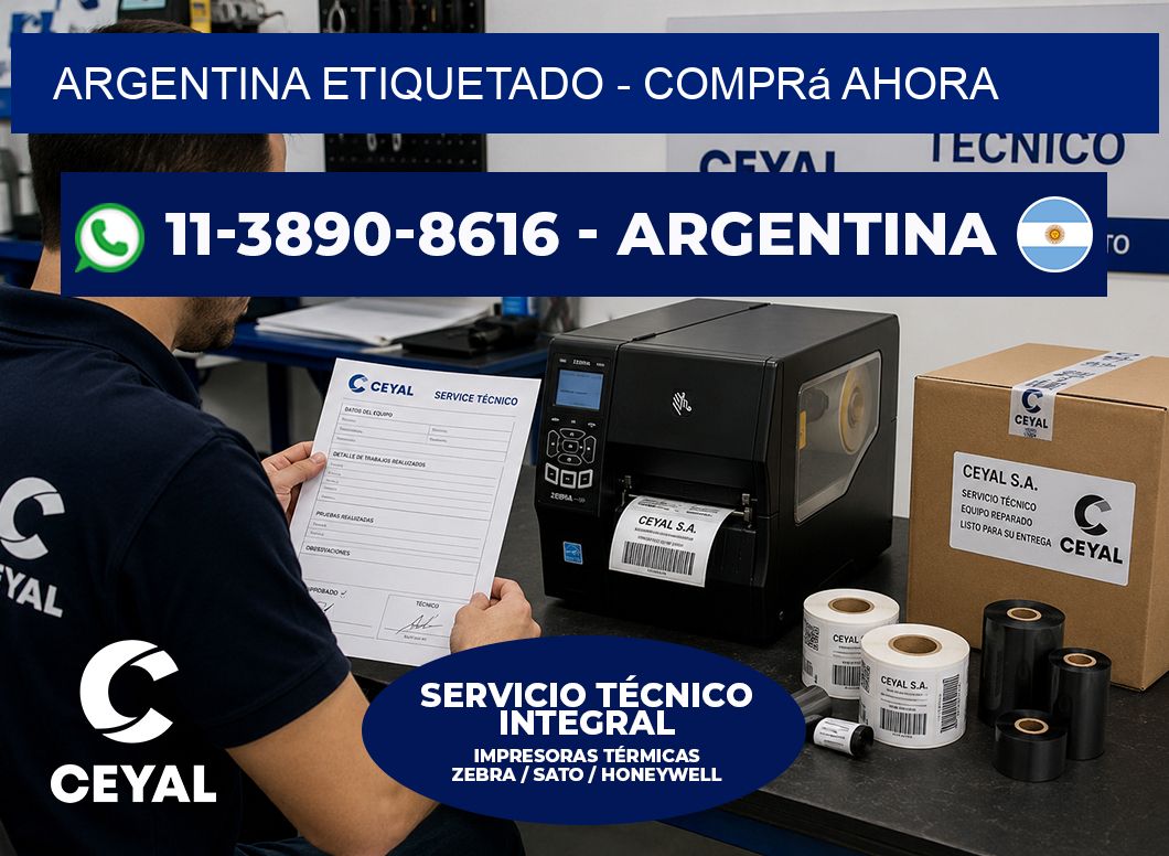 ARGENTINA ETIQUETADO - Comprá ahora