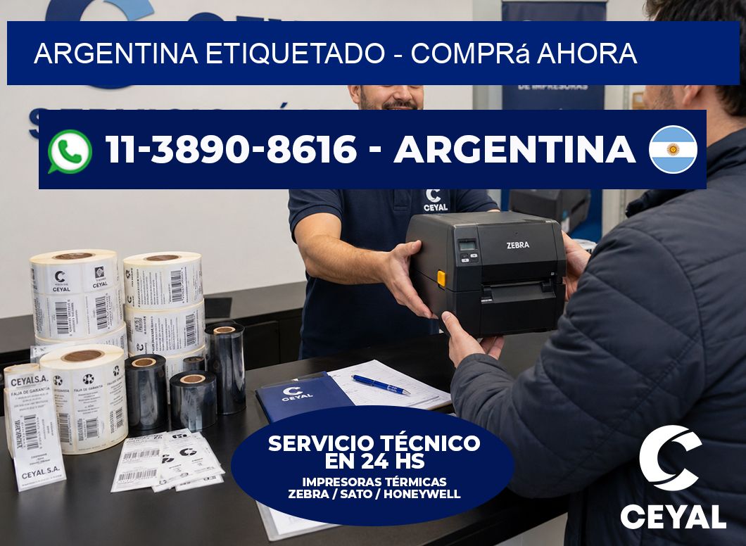 ARGENTINA ETIQUETADO - Comprá ahora