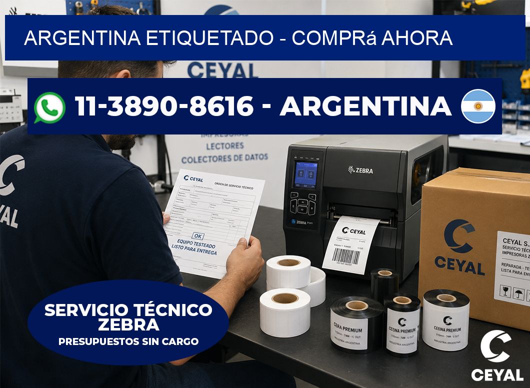 ARGENTINA ETIQUETADO – Comprá ahora