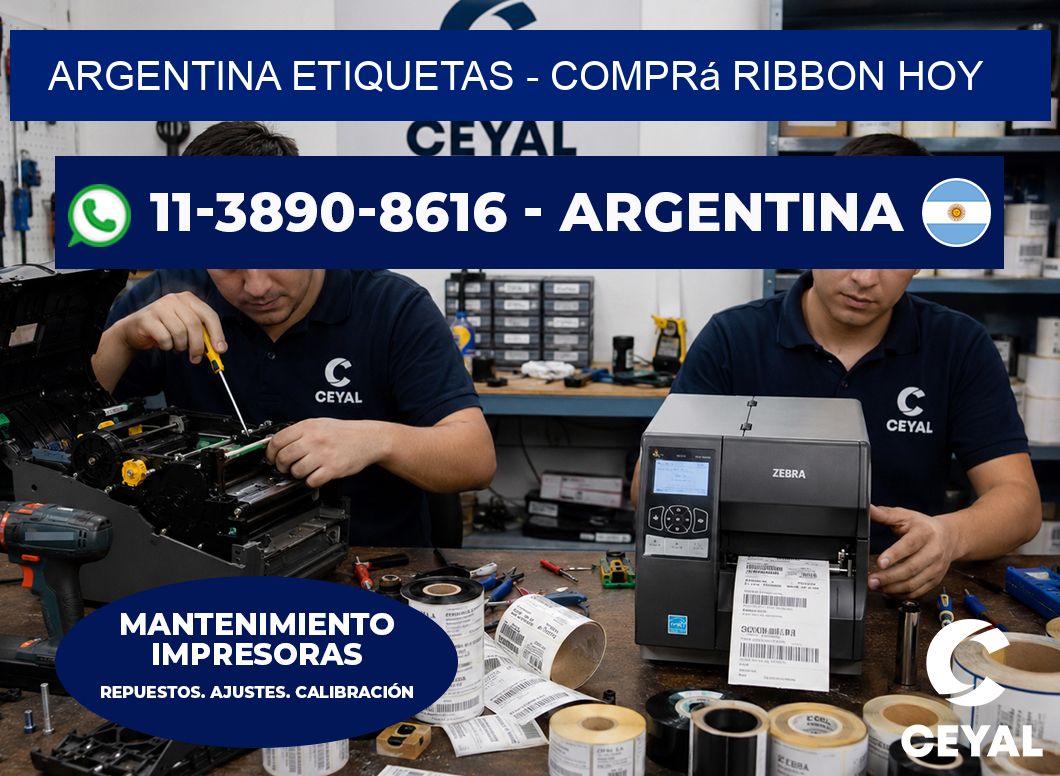 ARGENTINA ETIQUETAS - Comprá ribbon hoy