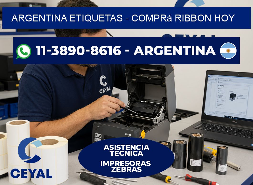 ARGENTINA ETIQUETAS - Comprá ribbon hoy