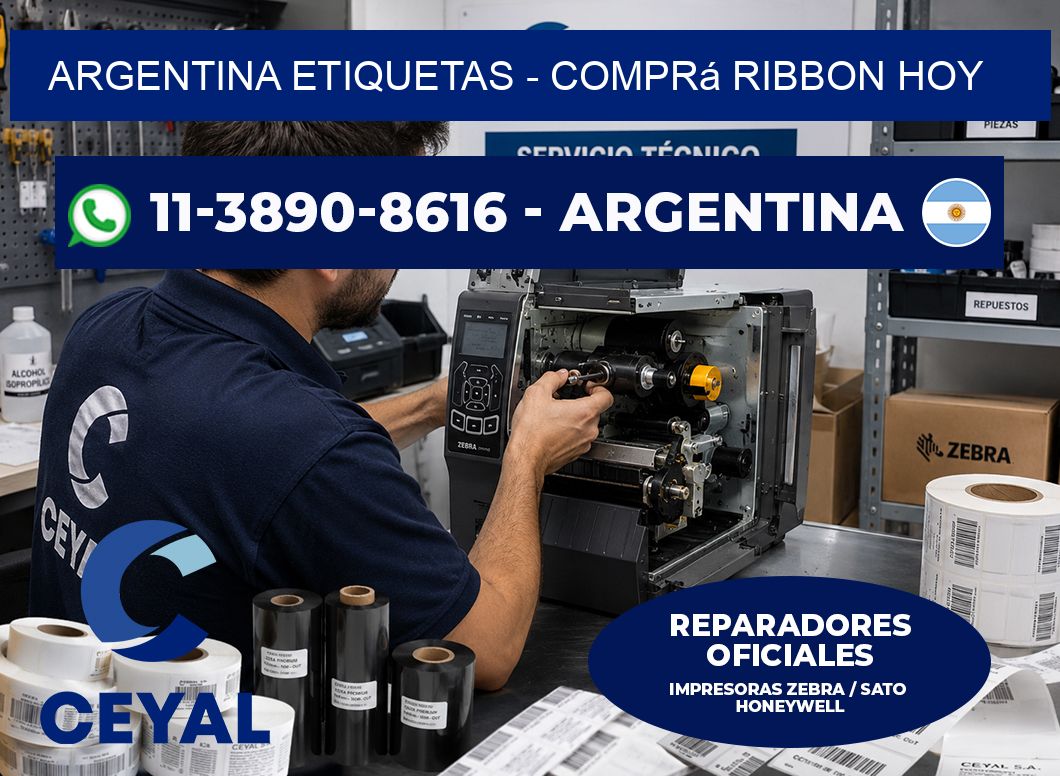 ARGENTINA ETIQUETAS - Comprá ribbon hoy