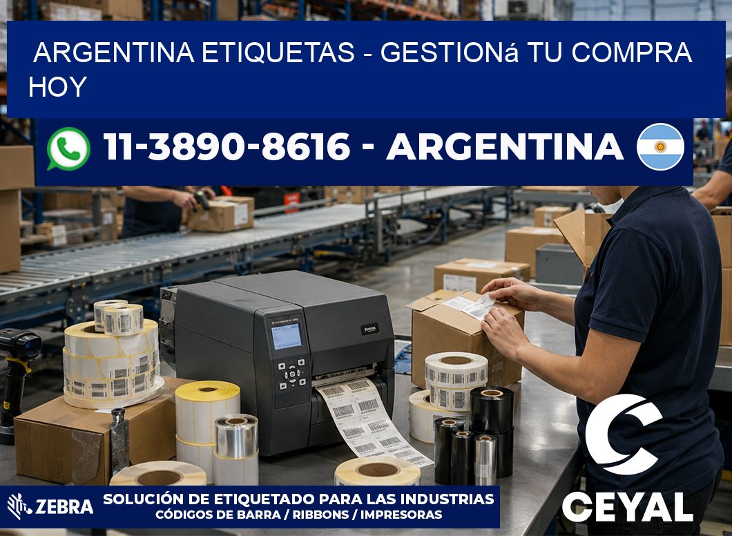 ARGENTINA ETIQUETAS – Gestioná tu compra hoy