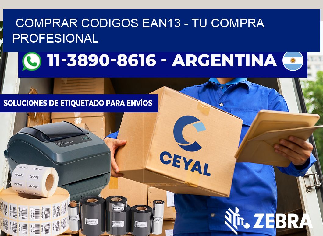 COMPRAR CODIGOS EAN13 - Tu compra profesional