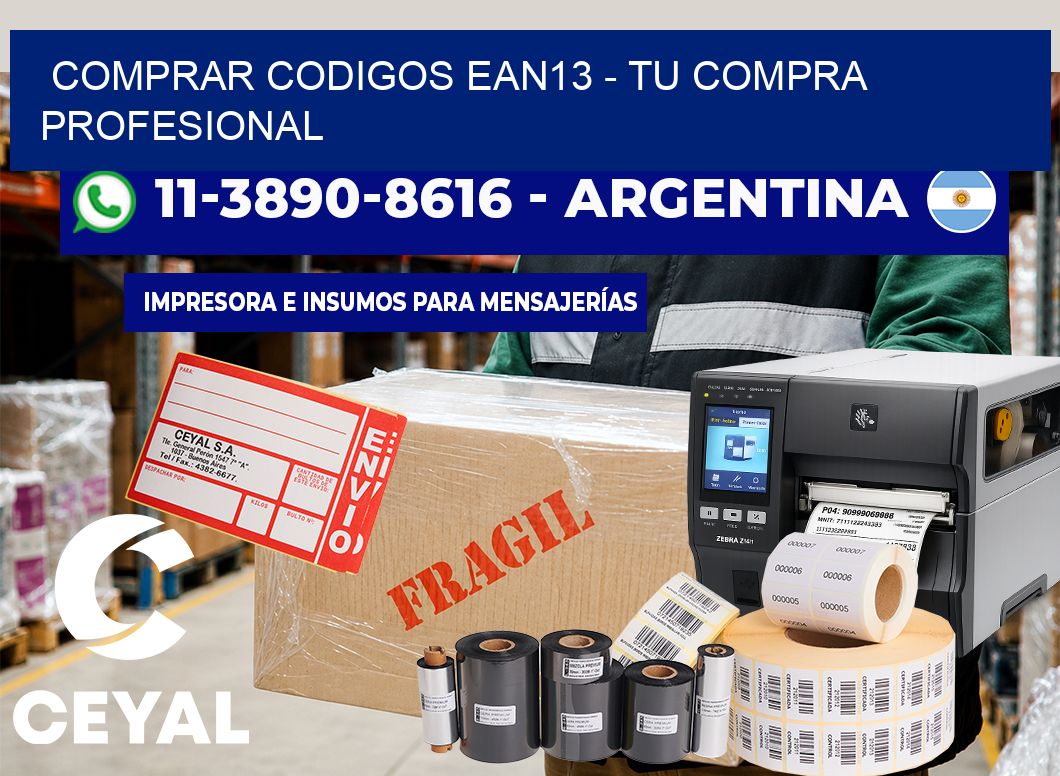 COMPRAR CODIGOS EAN13 – Tu compra profesional
